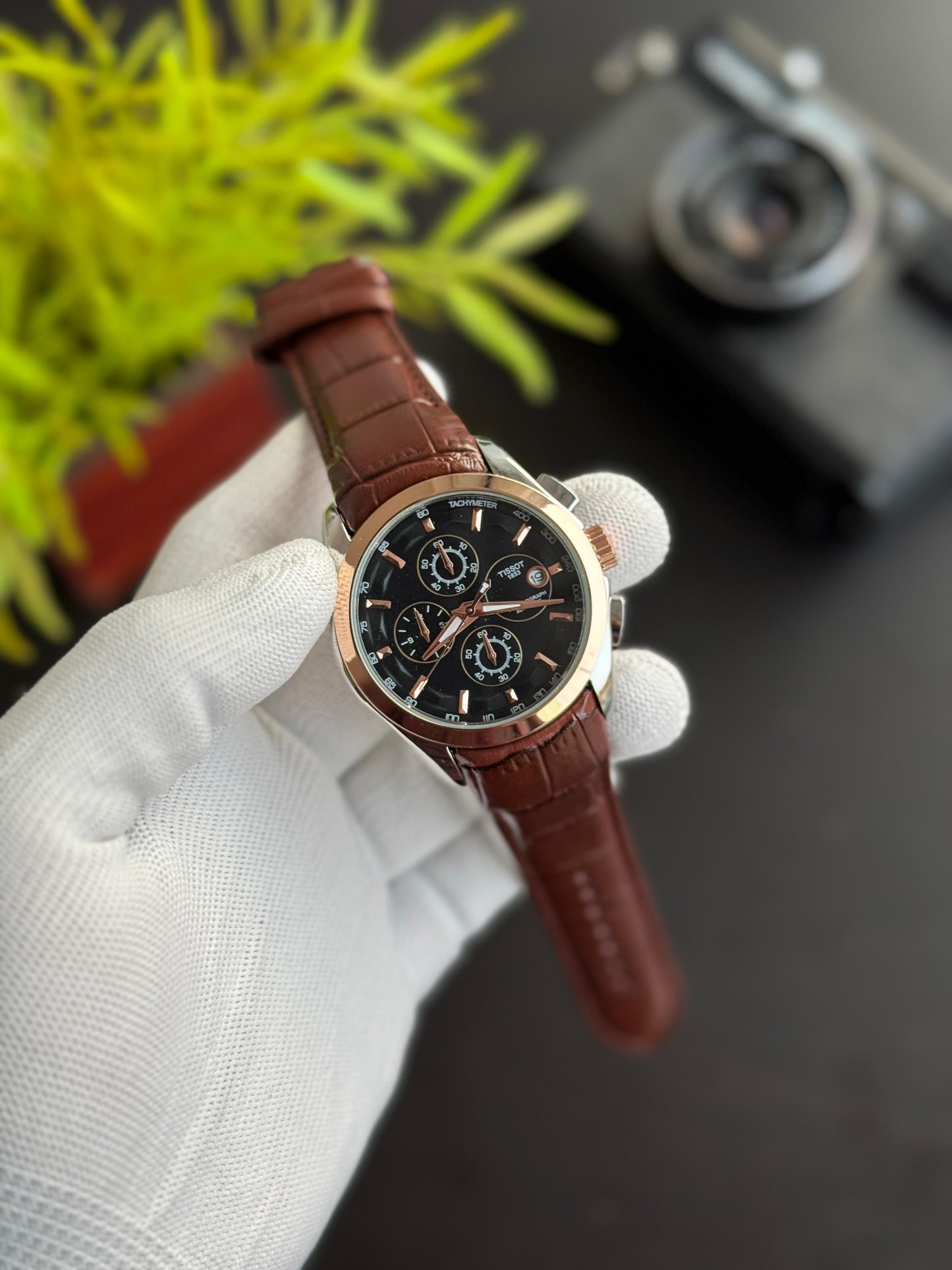 Tissot Leather Watch