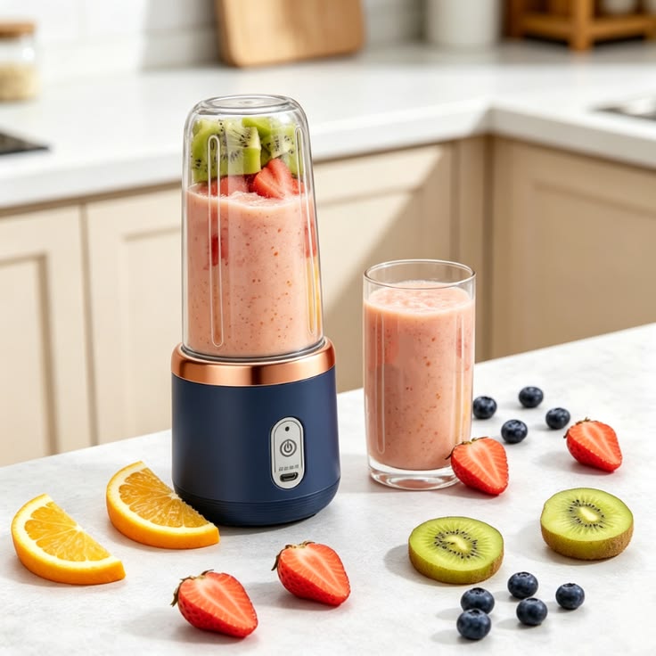 Mini portable juicer