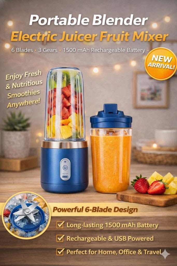 Mini portable juicer