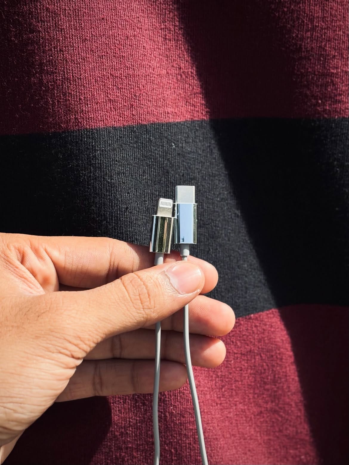 Chrome earphones