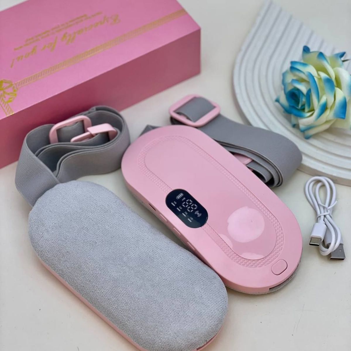 Period Cramp Relief Massager| Portable Cordless Periods Cramps Relief Machine