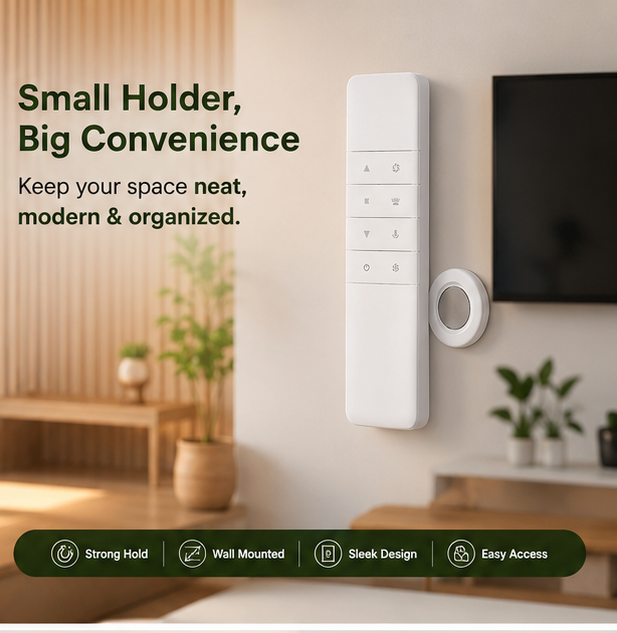 4 PCS Magnetic Remote Control Holder