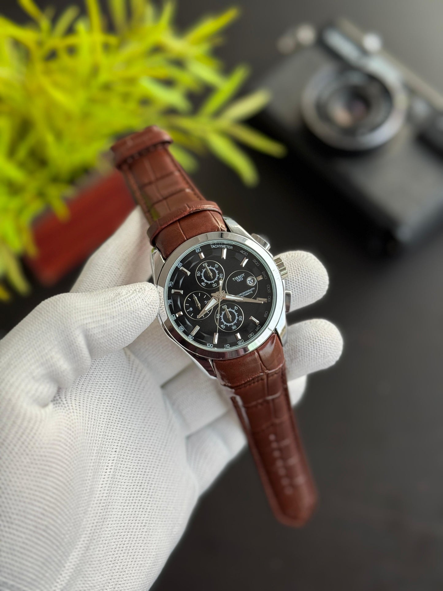 Tissot Leather Watch