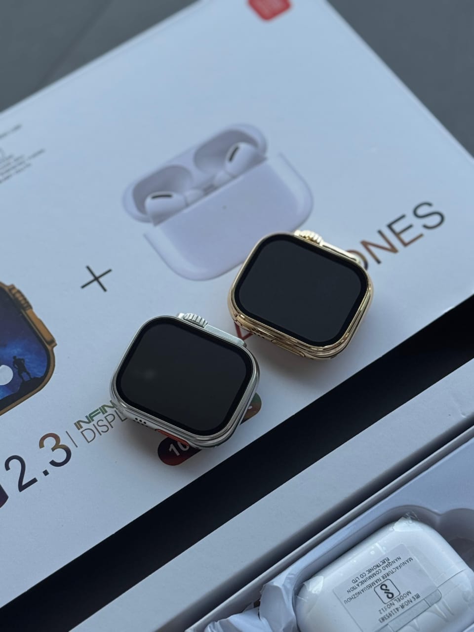 Airpod+smart watch combo