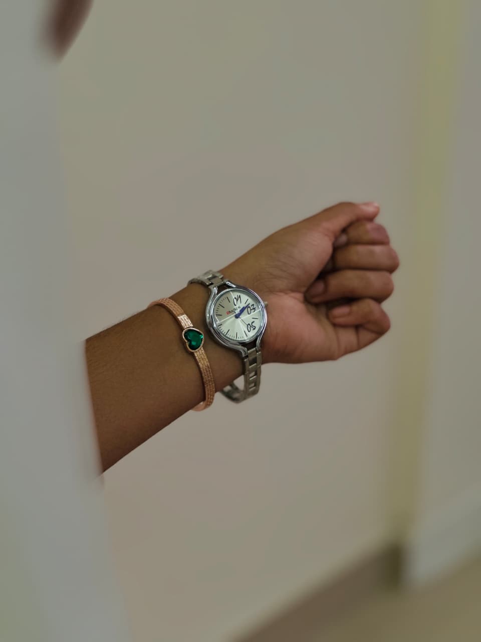 Wrist Watch& Bracelet Combo