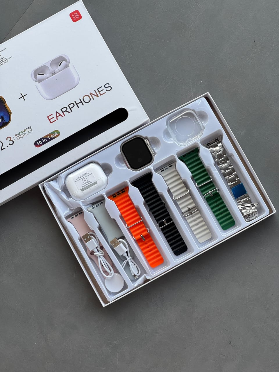 Airpod+smart watch combo