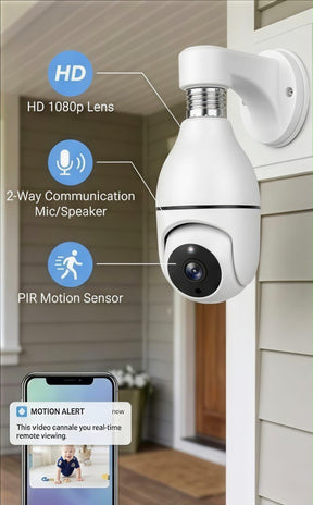 Bulb holder camera