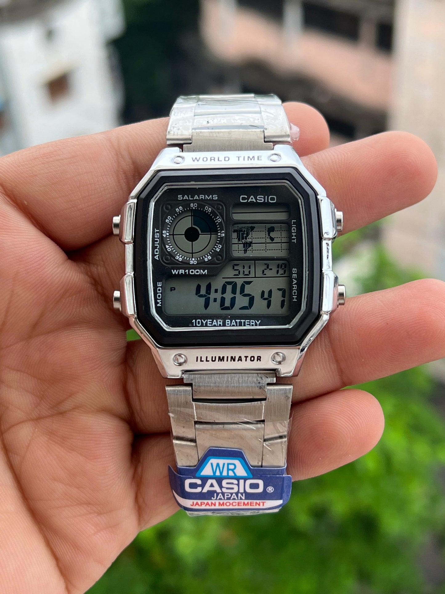 Casio illumintor